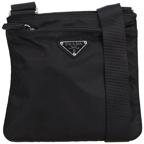 prada nylon cap black|prada black nylon crossbody bag.